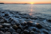 sunrise, Ocean Path