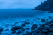 rainy evening, Otter Cliffs