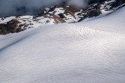 ice field, Lake Clark