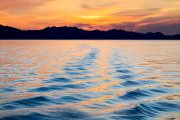 vivid evening, Frederick Sound