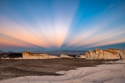 anti crespuscular rays, Campo Piedra de Pomez