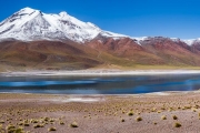 Laguna Meniques and Meniques volcano