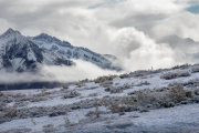 clearing clouds, Denali National Park