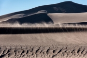 blowing sand, Great Sand Dunes