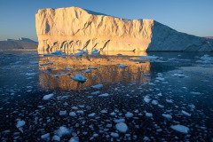 Greenland Midnight Sun