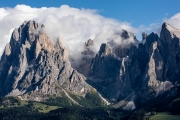 Langkofel and the Sassolongo