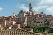 residences and Duomo, Siena