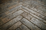 stone steps, Monteriggione