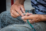 mending nets, Burano