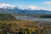 Matanuska River, Chugach Mountains