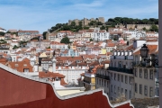 Looking toward the Alfama from Bairro Alto