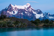 early morning, Punta Bariloche and Paine Grande