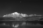 Las Torres (the towers) from Laguna Amarga