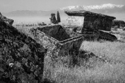 the necropolis at Hierapolis near Pamukkale