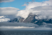 clearing clouds, Glacier Bay
