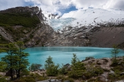 Huemul Glacier and Lago Huemul