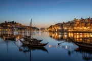 Evening view of the Ribeira