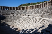 the theater at Aspendos, c 155 with seating for roughly 12,000 people and incredible natural acoustics