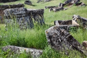 the necropolis at Hierapolis near Pamukkale