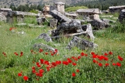 the necropolis at Hierapolis near Pamukkale